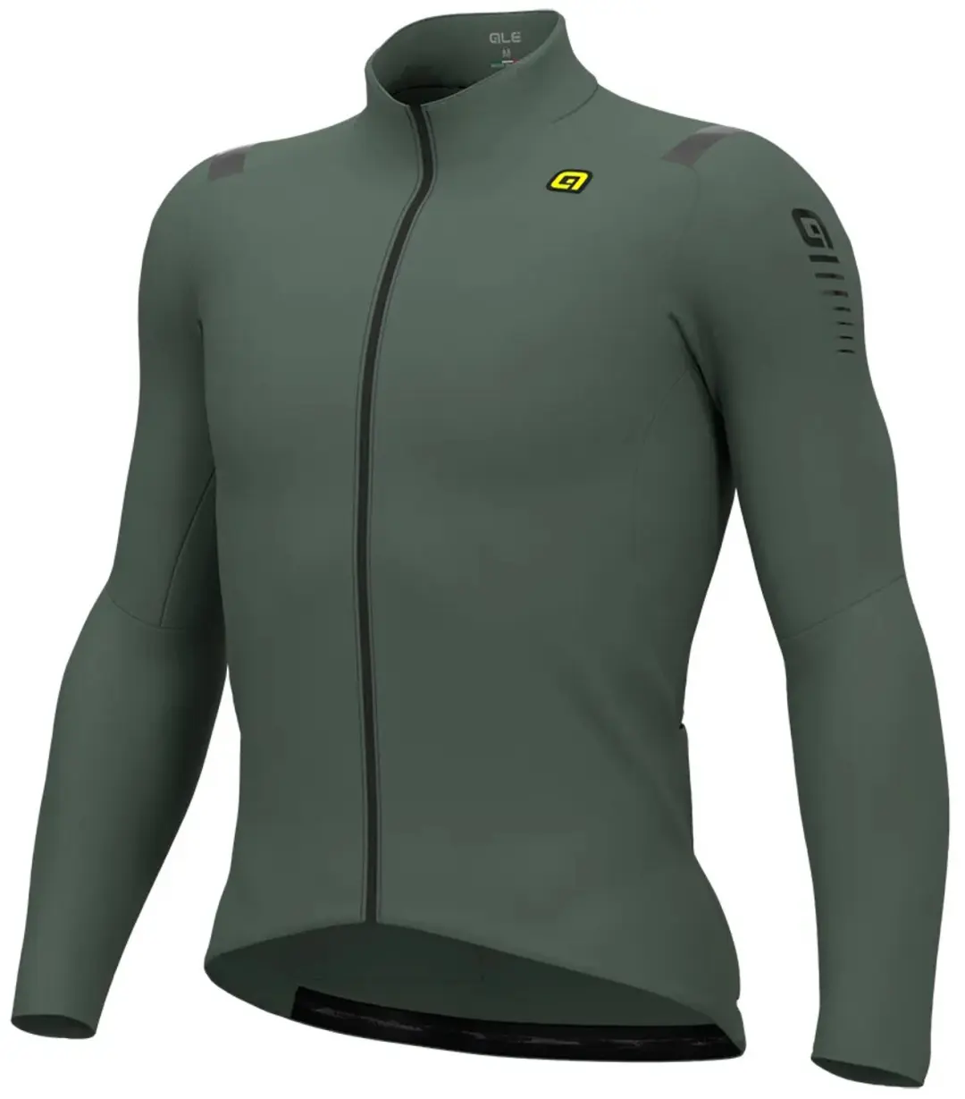Alé R-EV1 Warm Race Fietsshirt - Donkergroen - L - afbeelding 4 van 4
