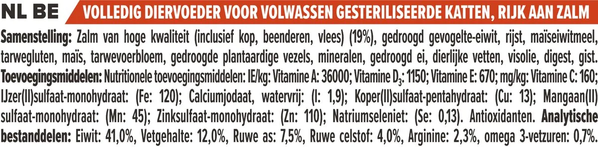 Pro Plan Adult Sterilised Zalm 6x1,5kg - afbeelding 6 van 6