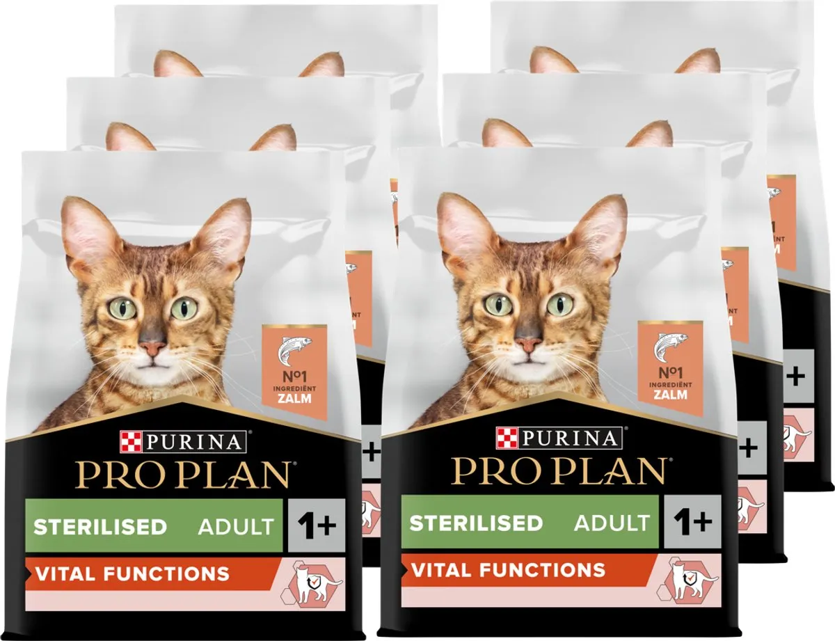 Pro Plan Adult Sterilised Zalm 6x1,5kg