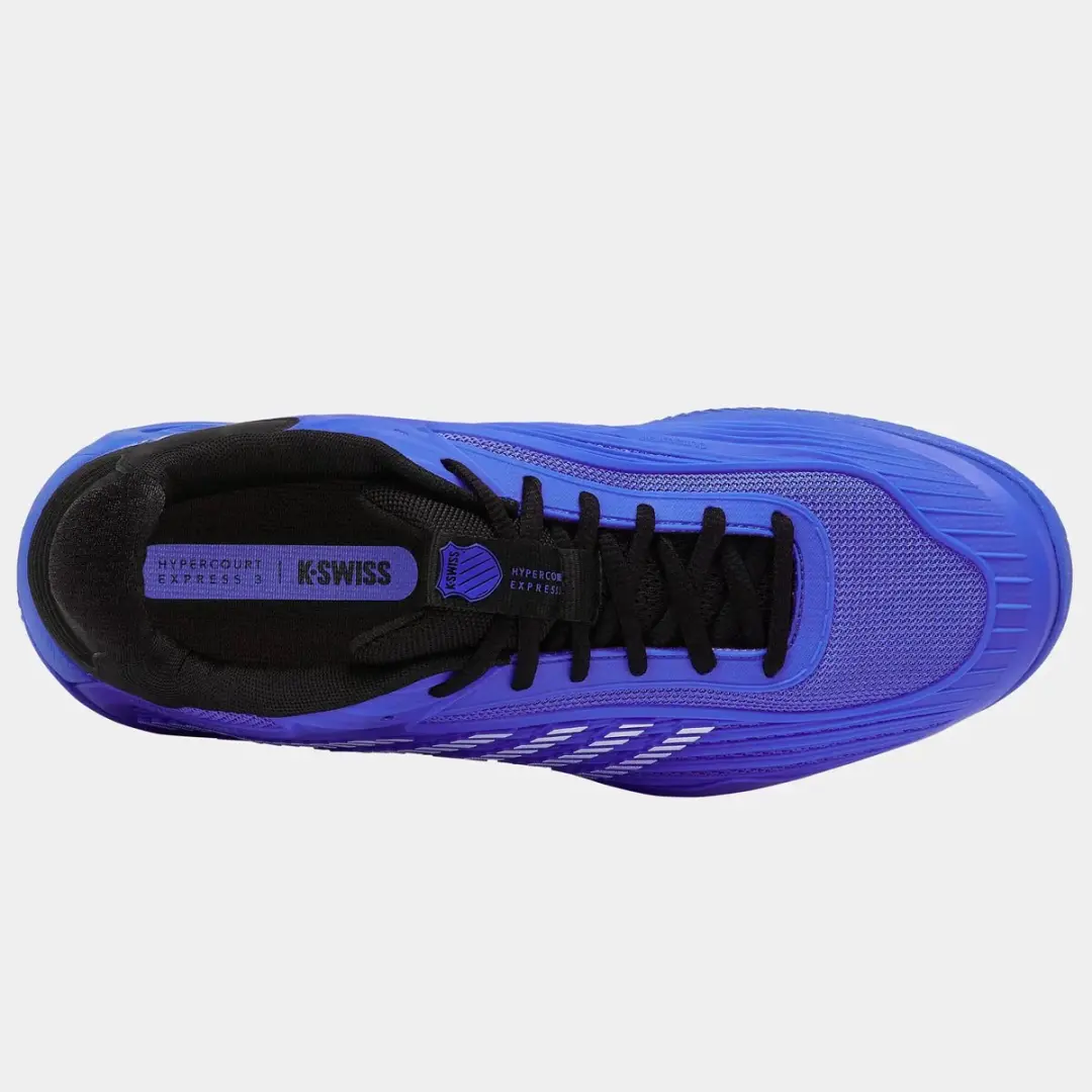 K-Swiss Hypercourt Express 3 Tennisschoen - Blauw - 45 - afbeelding 3 van 6