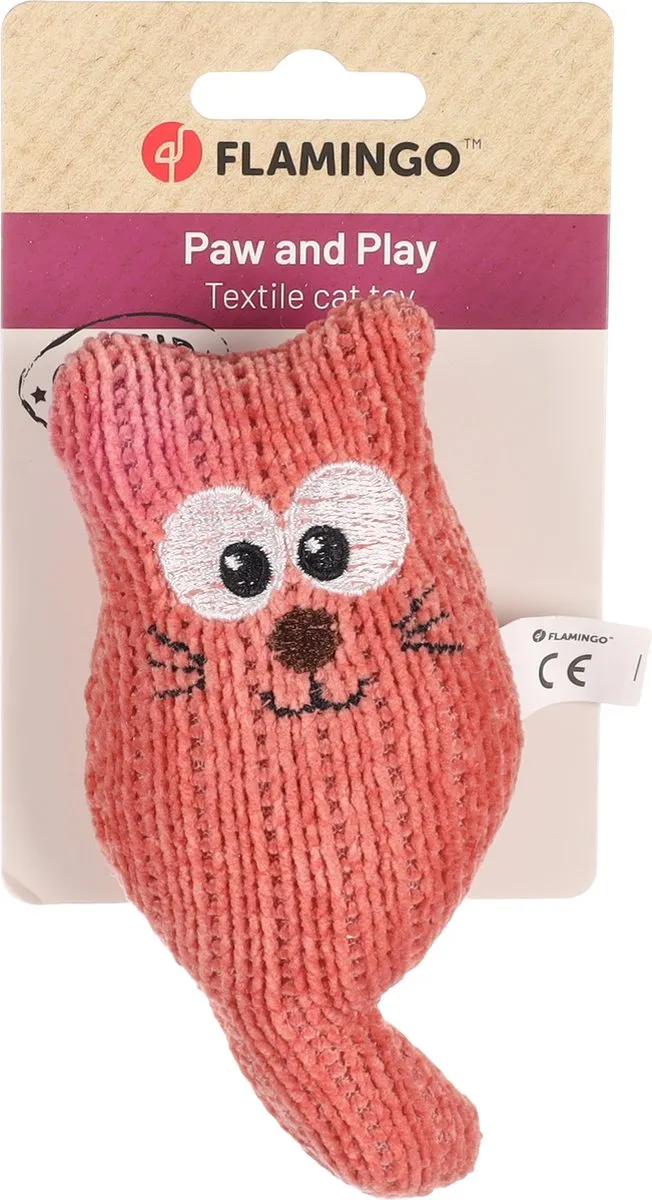Flamingo Blaro Kat Rood - 1 Stuk