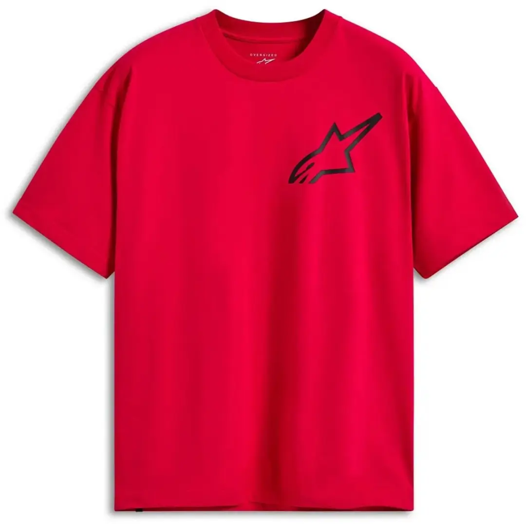 Alpinestars One Oversized T-shirt Rood - XL - afbeelding 3 van 4