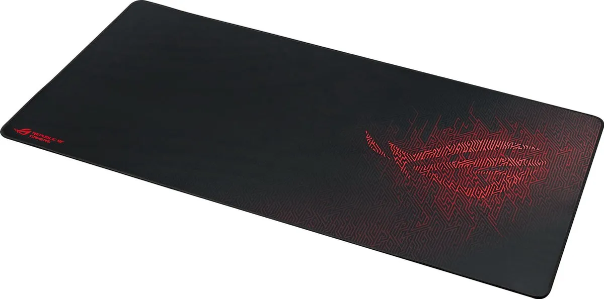 ASUS ROG Sheath Muismat - Zwart/Rood