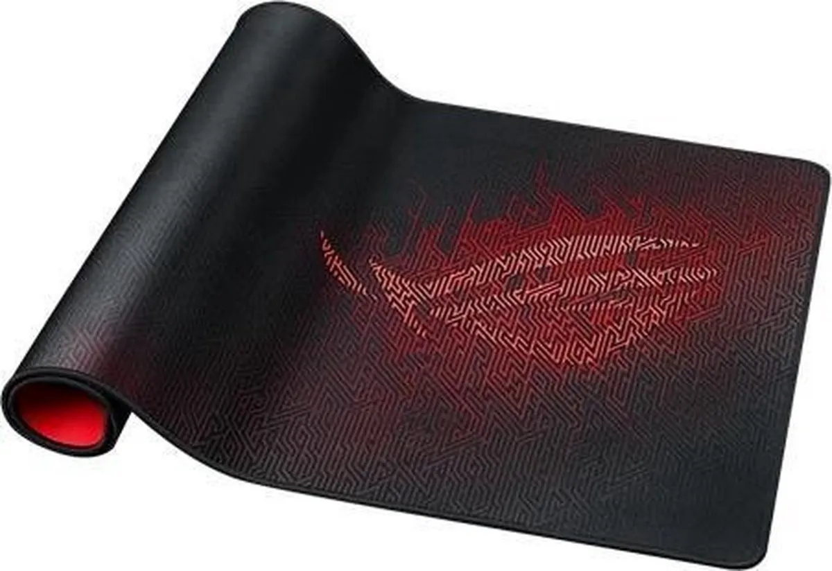 ASUS ROG Sheath Muismat - Zwart/Rood