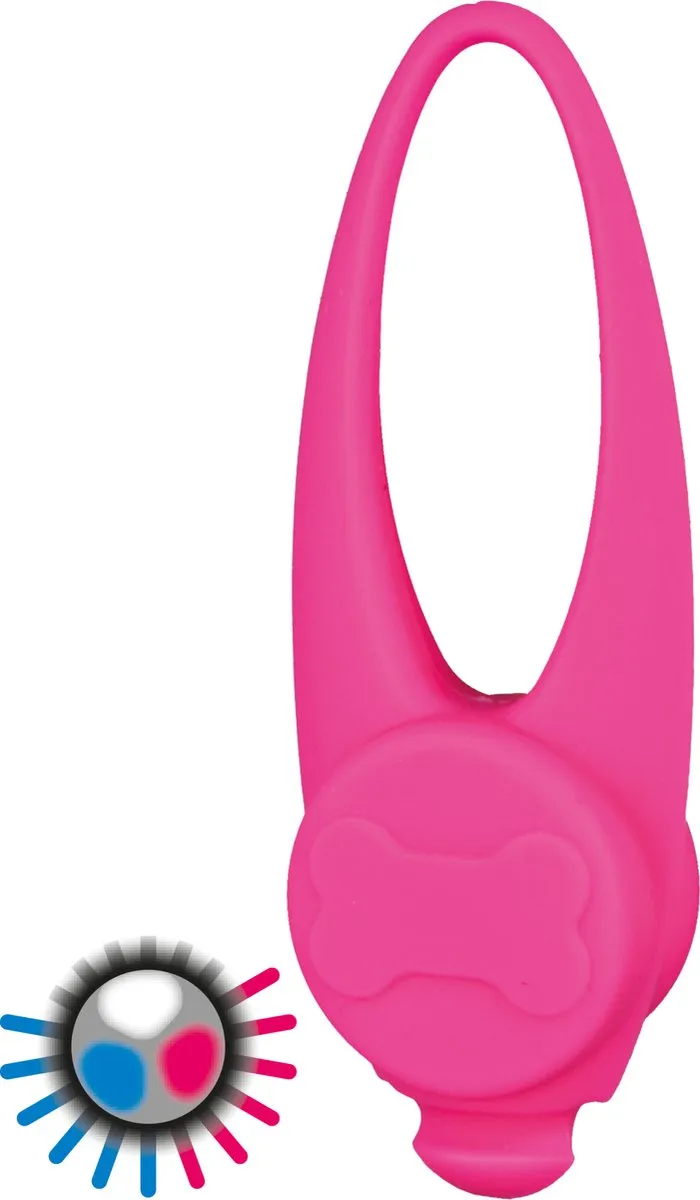 Trixie Flasher Veiligheidslampje Blauw - 8 cm - afbeelding 4 van 6