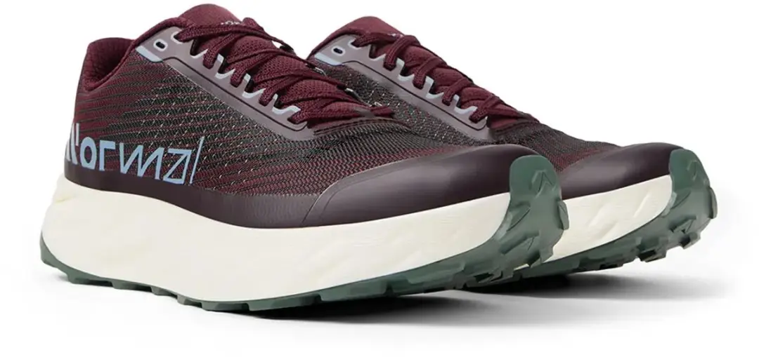 NNormal Kjerag 2 Trailschoenen - Burgundy - 43 1/3 - afbeelding 2 van 5