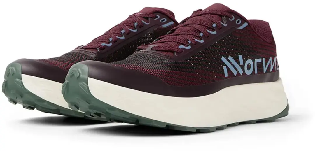 NNormal Kjerag 2 Trailschoenen - Burgundy - 43 1/3 - afbeelding 3 van 5