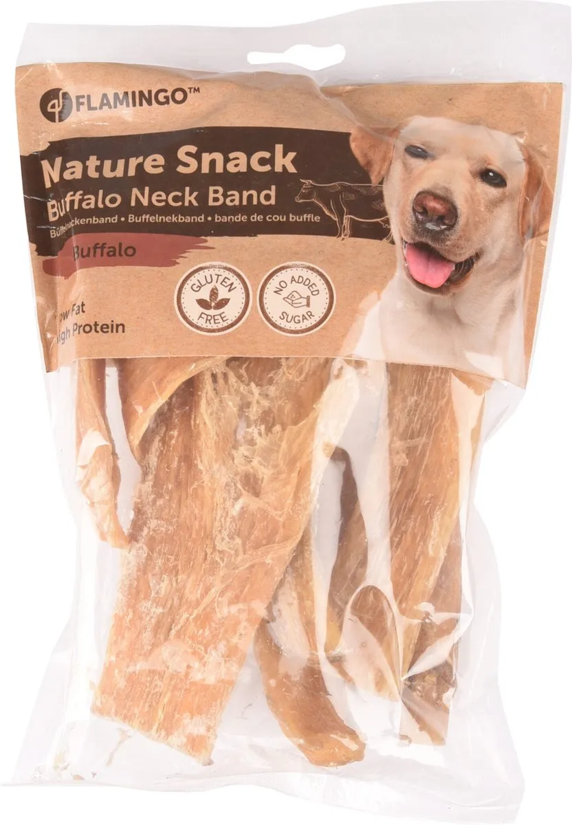 Flamingo Nature Snack Nekband Honden 200g