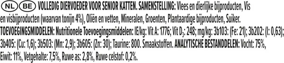 Pro Plan Senior Kat 7+ Natvoer Tonijn - 24x85g - afbeelding 6 van 6