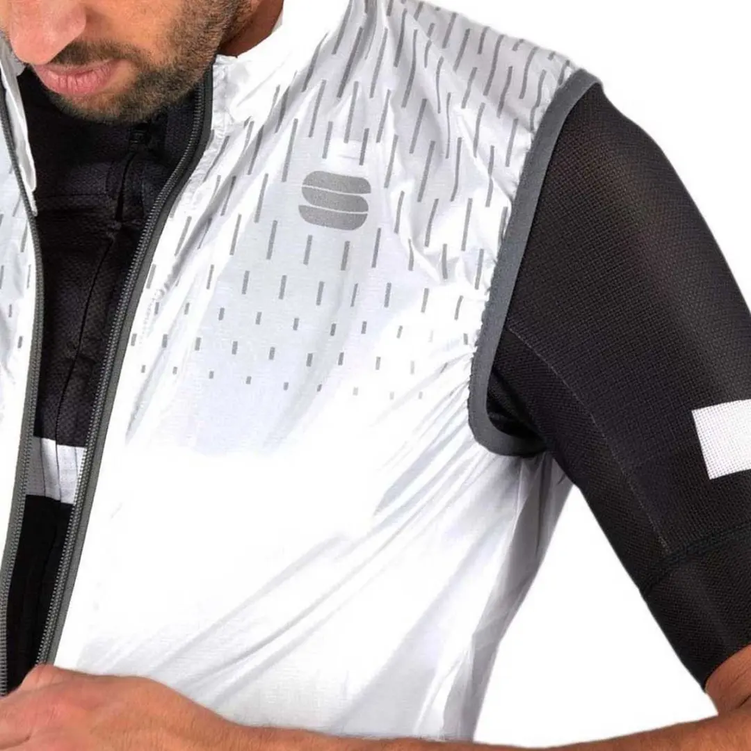 Sportful Reflex Windstopper Mouwloos Heren Vest - Wit - afbeelding 4 van 6