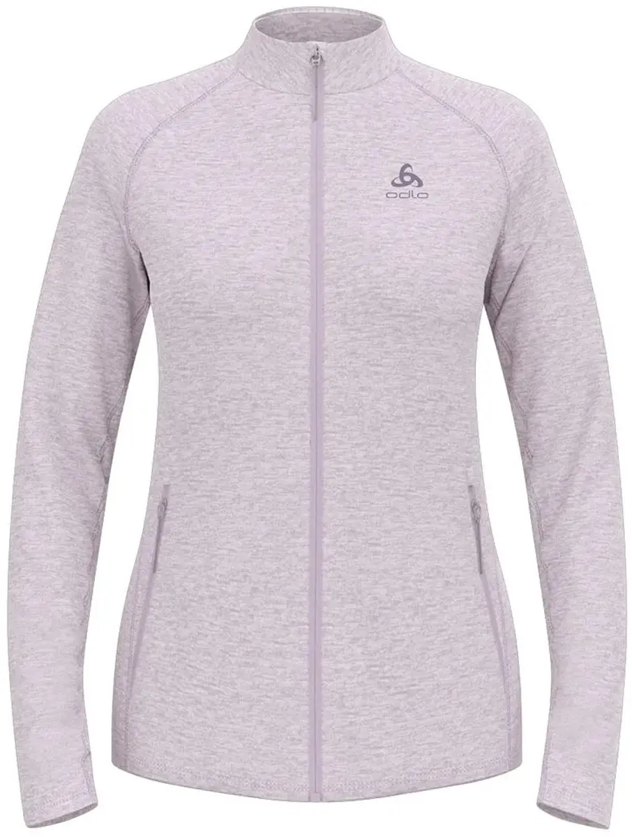 Odlo Tencia Fleece Met Volledige Rits Grijs S Vrouw