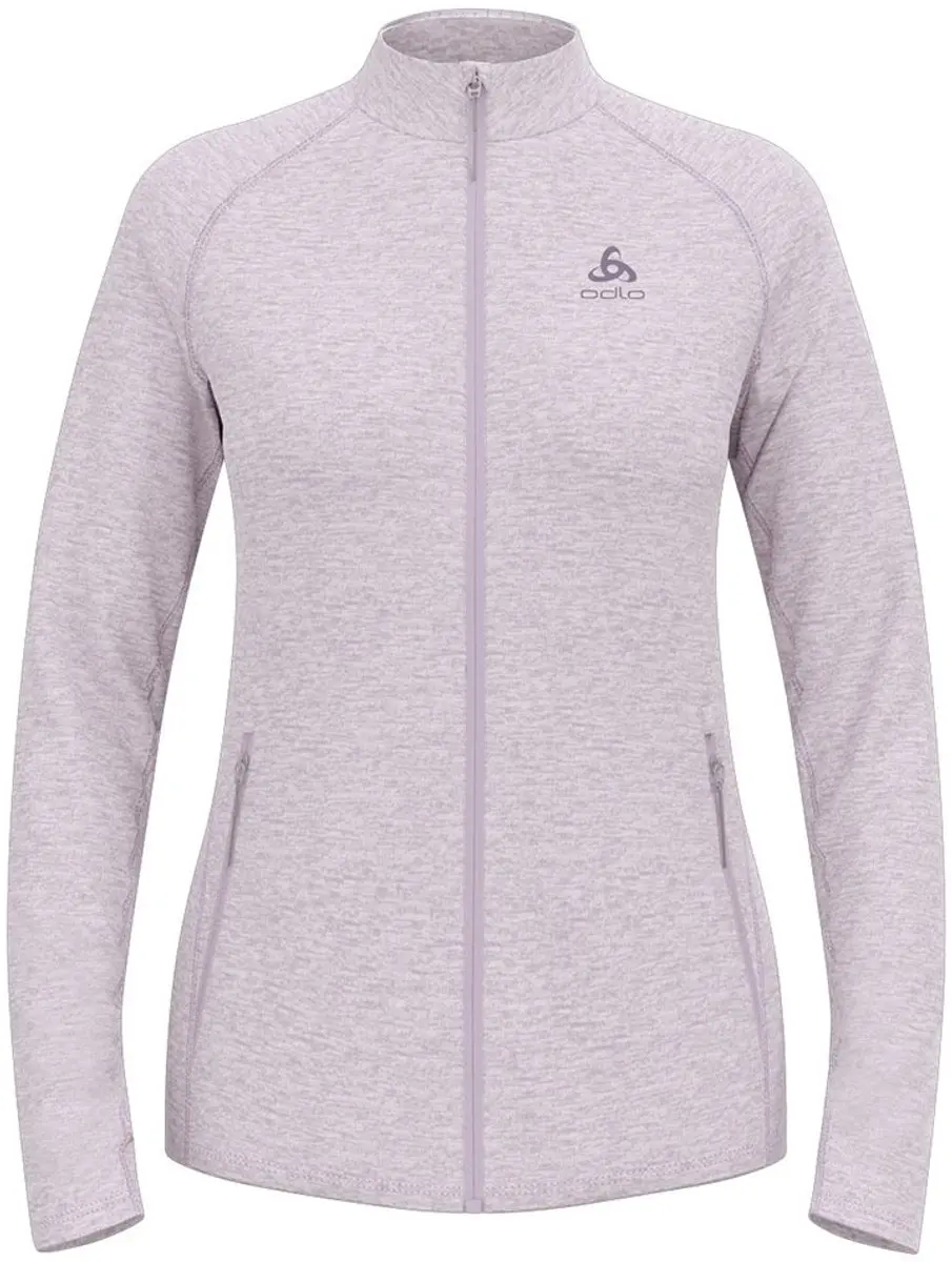 Odlo Tencia Fleece Met Volledige Rits Grijs L Vrouw