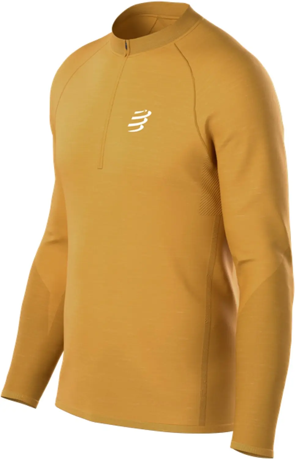 Compressport Merino Half-Zip Longsleeve - Sunflower - afbeelding 4 van 6