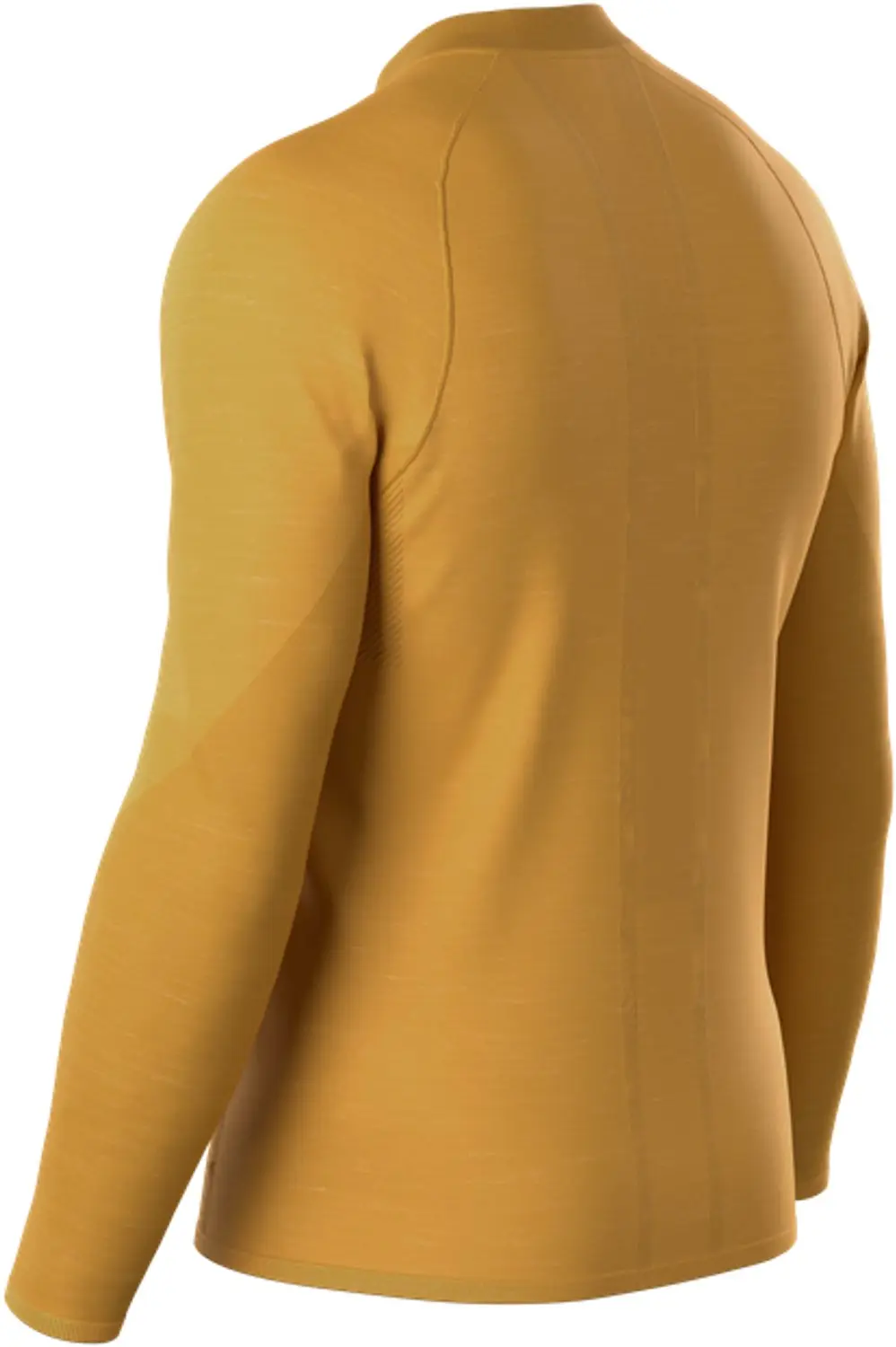 Compressport Merino Half-Zip Longsleeve - Sunflower - afbeelding 3 van 6