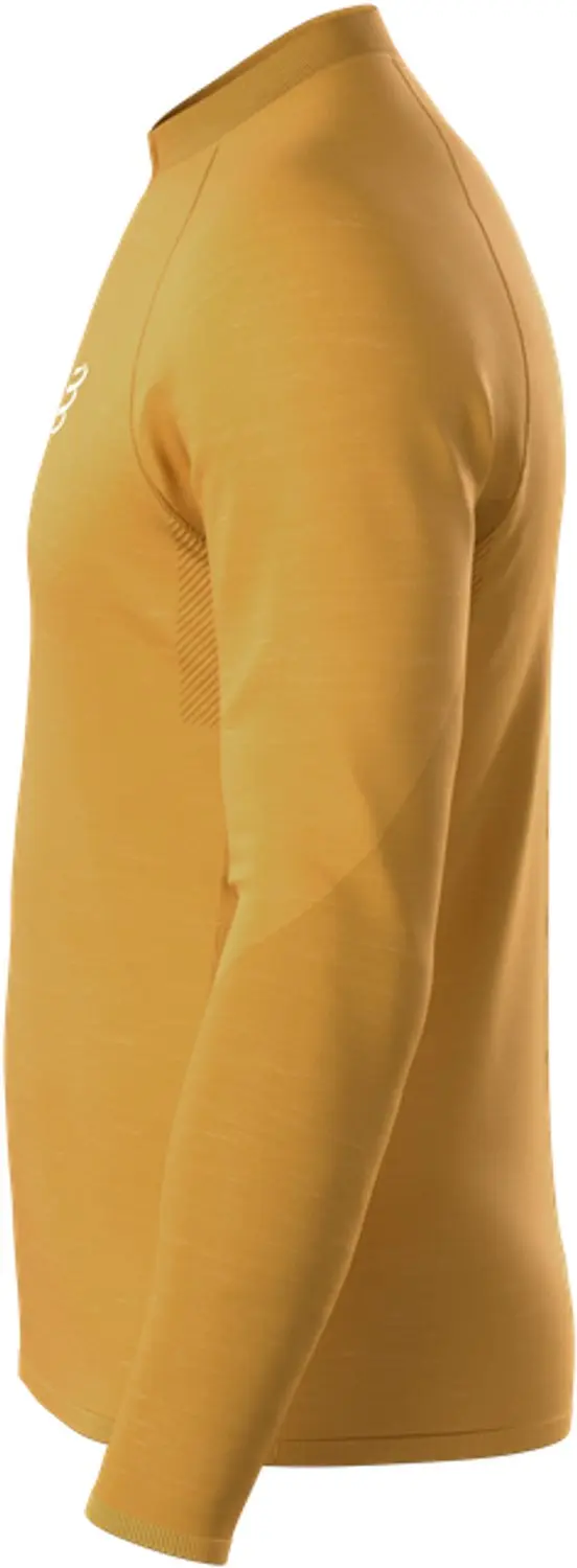 Compressport Merino Half-Zip Longsleeve - Sunflower - afbeelding 5 van 6
