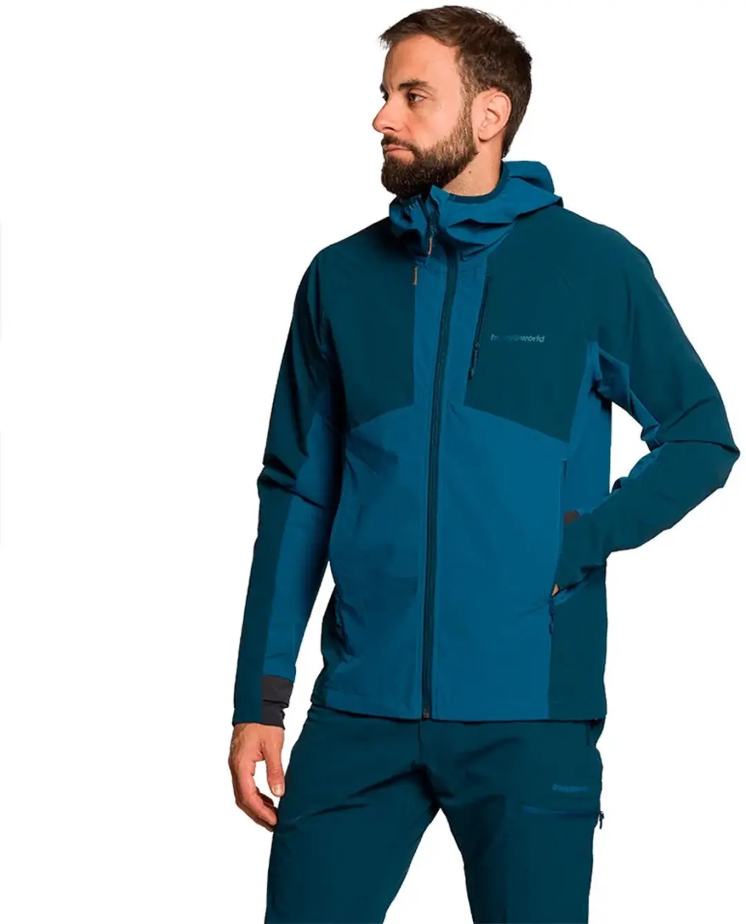 Trangoworld Eighe Df Jas Blauw XL Man