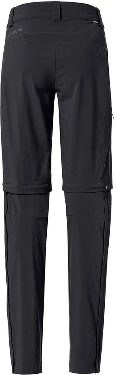 Vaude Farley Stretch ZO T-Zip II Dames Broek - Zwart - afbeelding 3 van 4