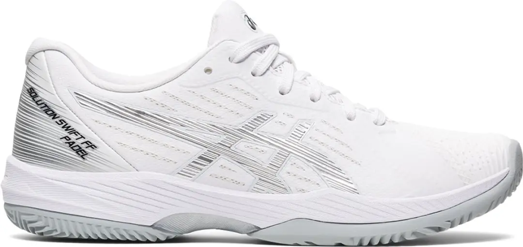 Asics Solution Swift Ff Padel White Silver Woman 1042a204 100