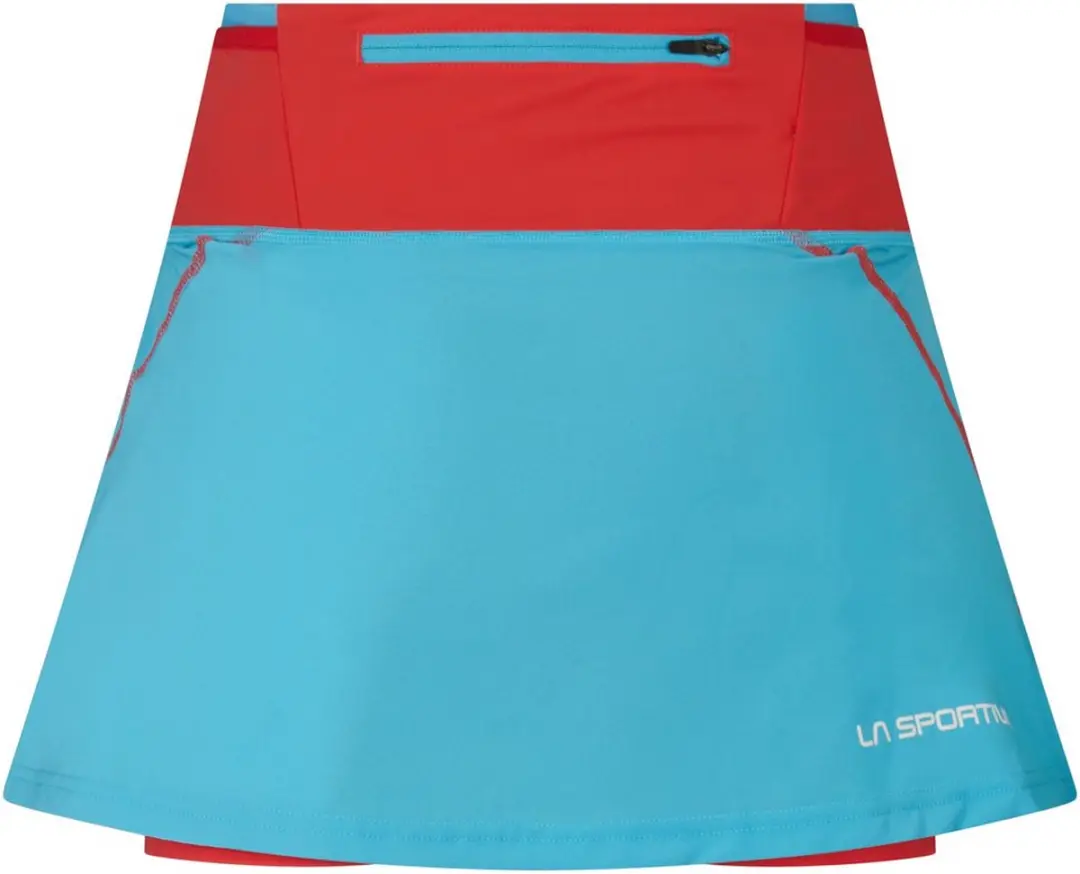 La Sportiva Swift Ultra Dames Skort - Malibu Blue/Hibiscus - afbeelding 2 van 2