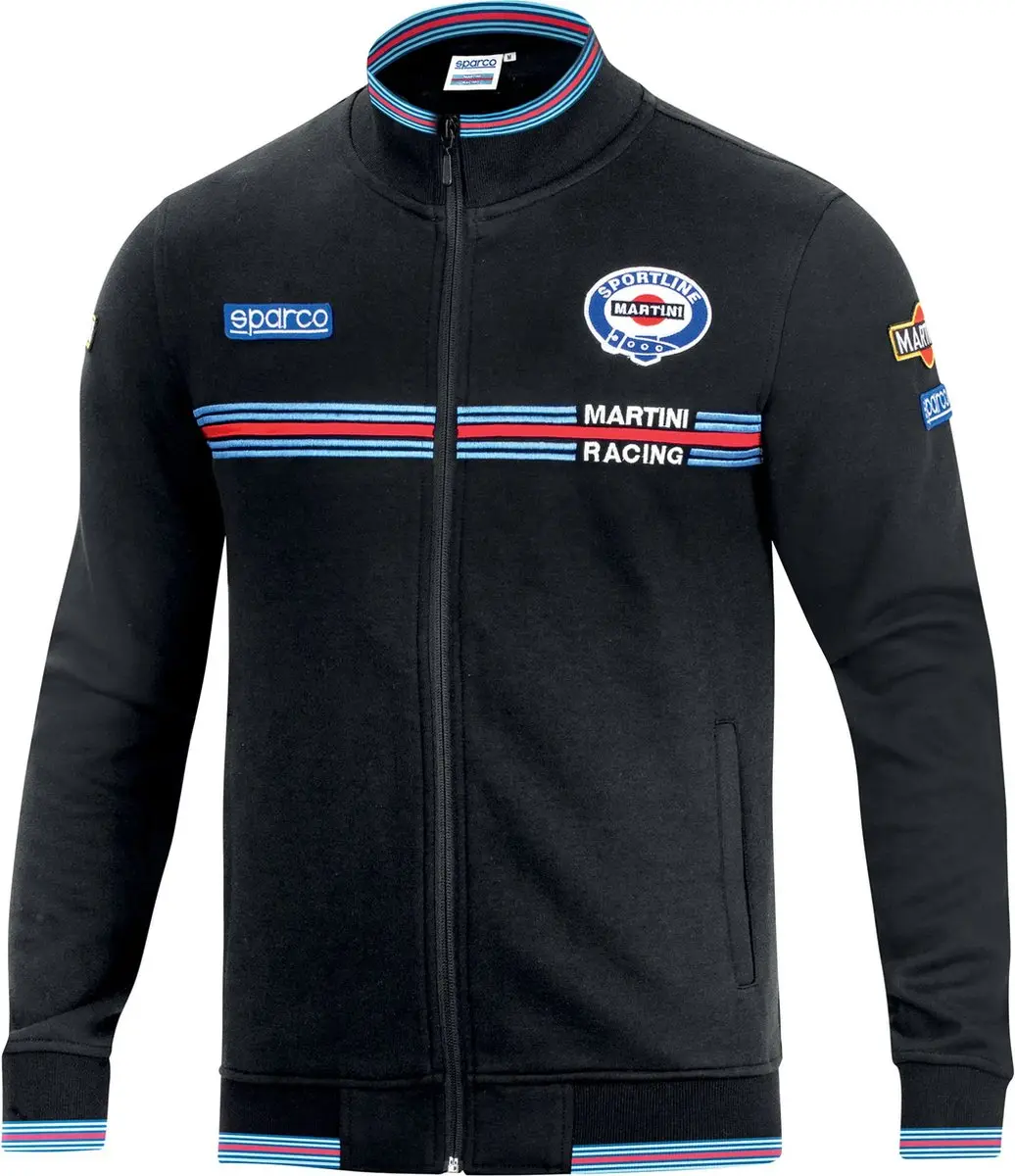 Sparco Full Zip Martini Racing Sweater