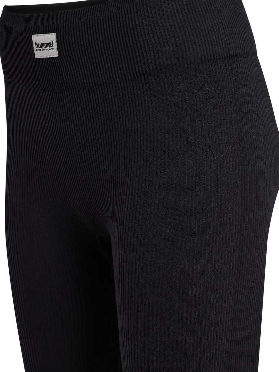 Hummel Pulse Seamless Rib Mw Tights - Zwart - afbeelding 4 van 6