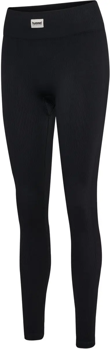 Hummel Pulse Seamless Rib Mw Tights - Zwart - afbeelding 2 van 6