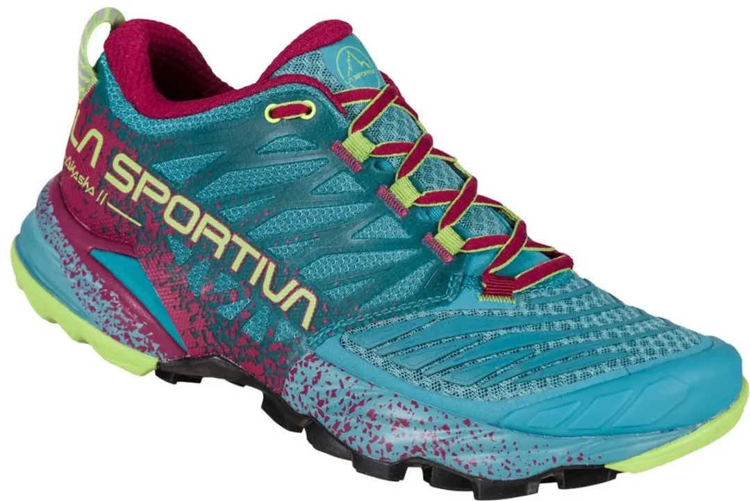 La Sportiva Akasha II Dames Trailschoen - EU 39 - Groen - afbeelding 2 van 6