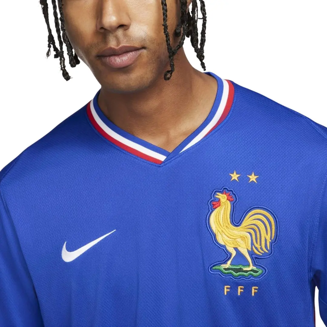 Nike Frankrijk Thuisshirt 2024/2026 - Blauw - Maat L - afbeelding 4 van 6