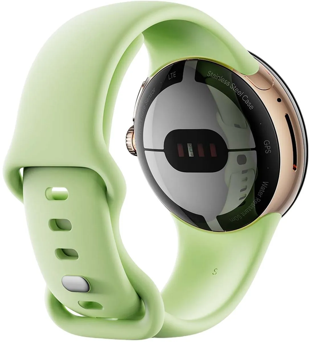Google Pixel Watch Sportarmband Geel