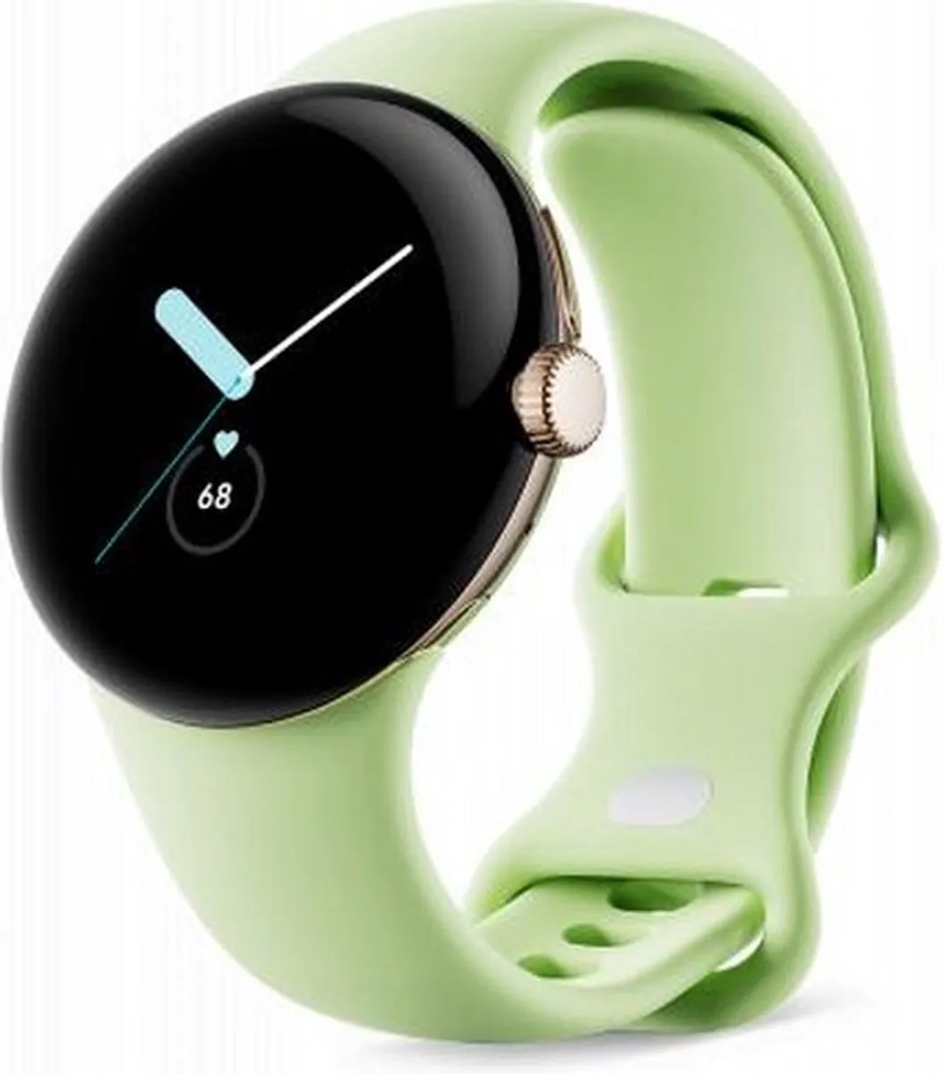 Google Pixel Watch Sportarmband Geel - S/M & M/L