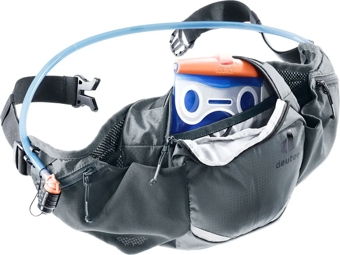 Deuter Pulse 5 Heuptas - 5L - Grijs - afbeelding 2 van 6