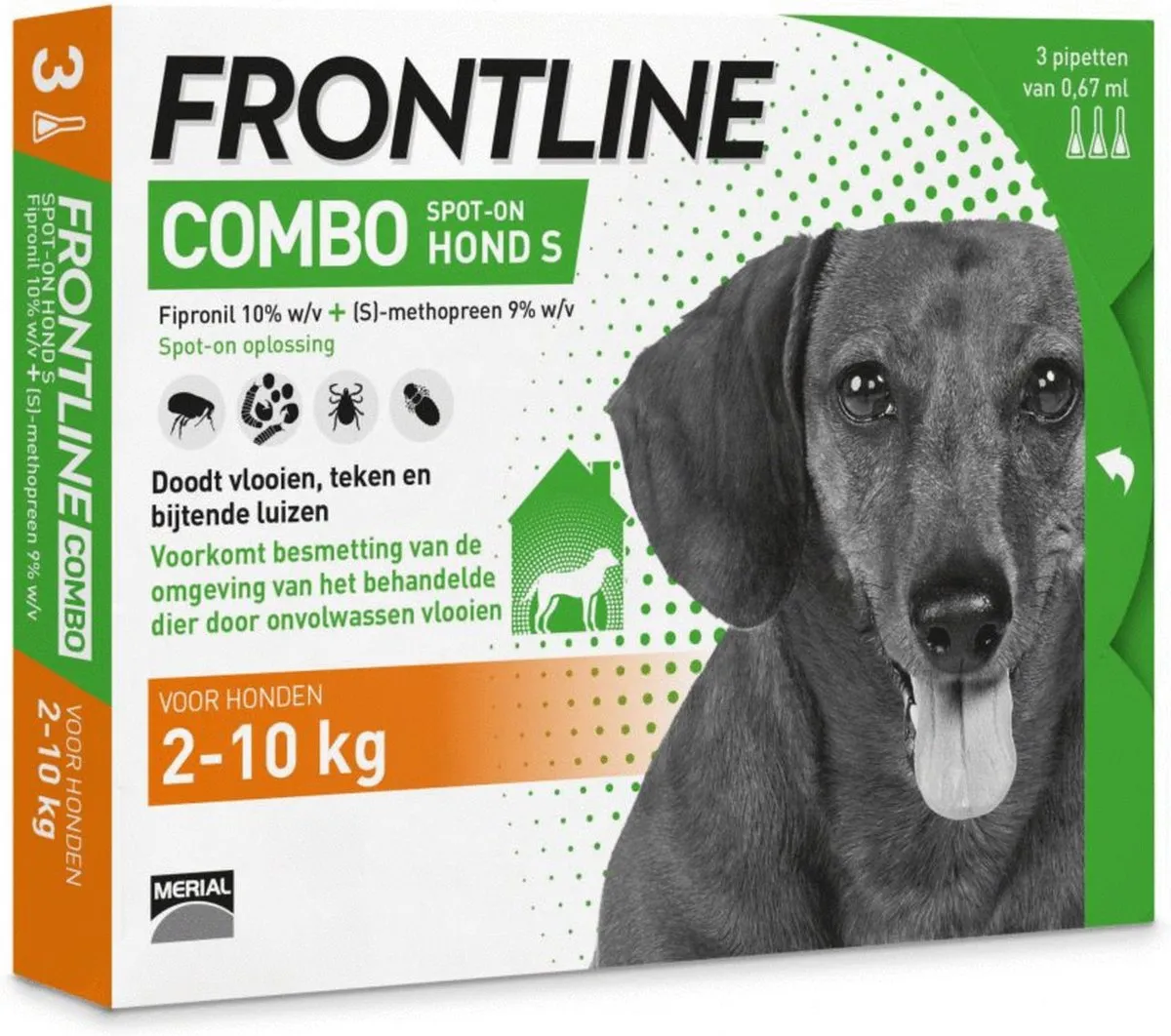 Frontline Combo Spot On Hond S - 3 Pipetten