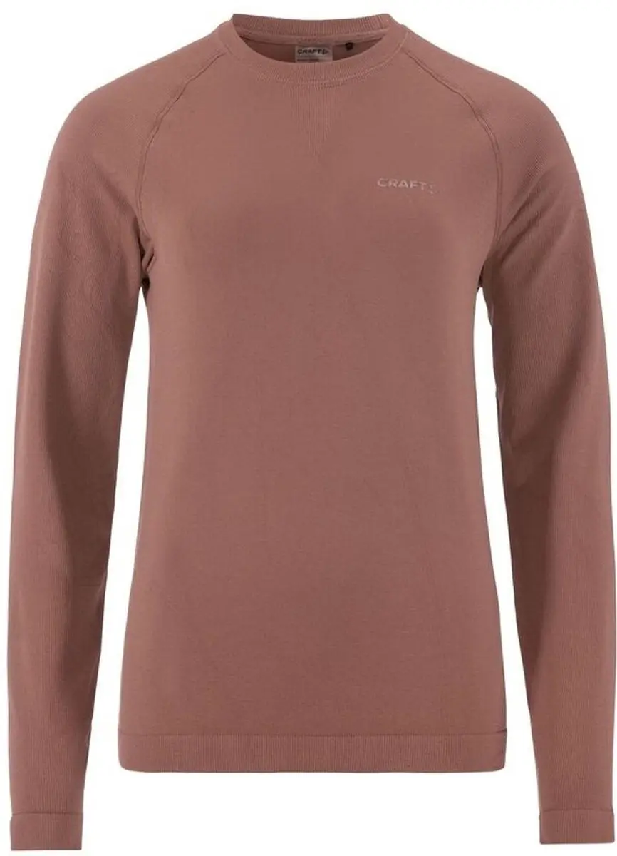 Craft Active Comfort LS 2 W Dameshirt - Rose Brown - afbeelding 3 van 6