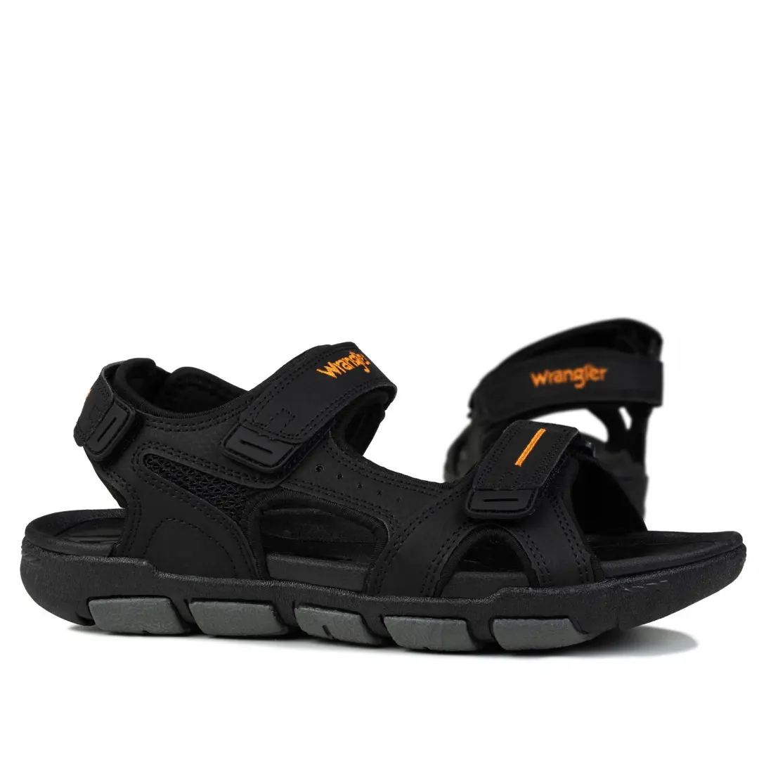 Wrangler Buster Sandalen Heren Zwart