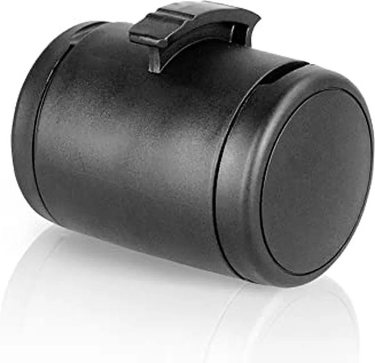 Flexi Poepzakjeshouder Snackbox - Zwart