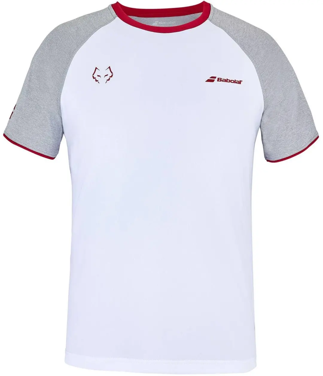 Babolat Lebron T-shirt Met Korte Mouwen Wit S Man