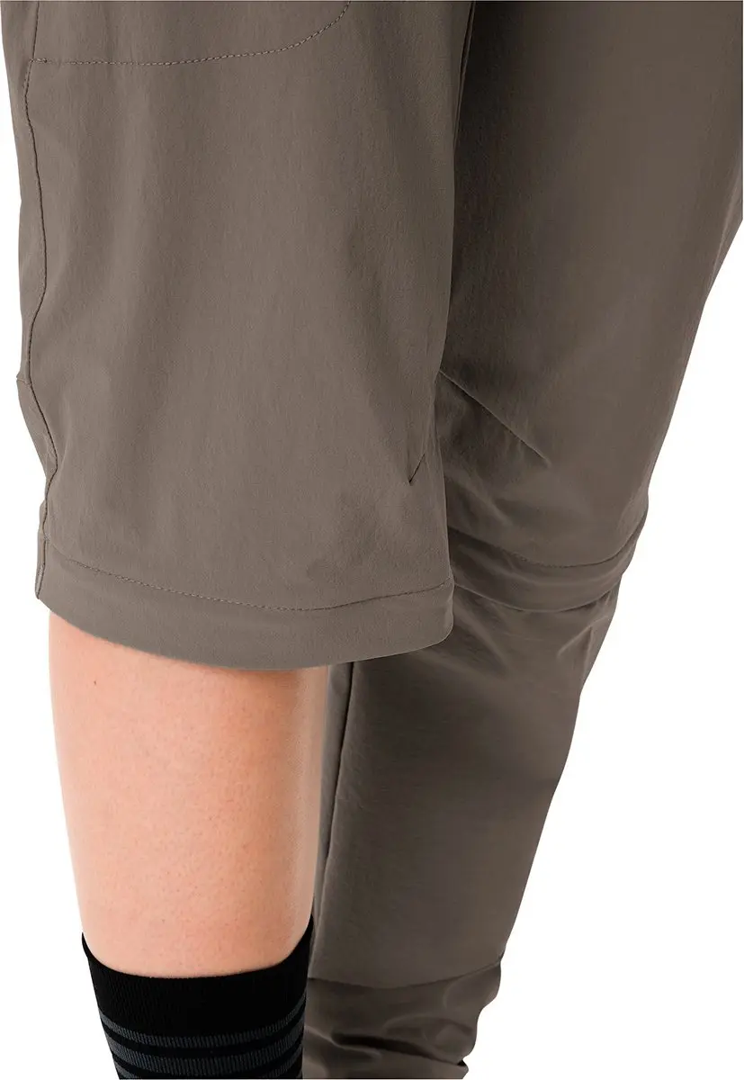 Vaude Farley Stretch Capri III Zip-off Broek