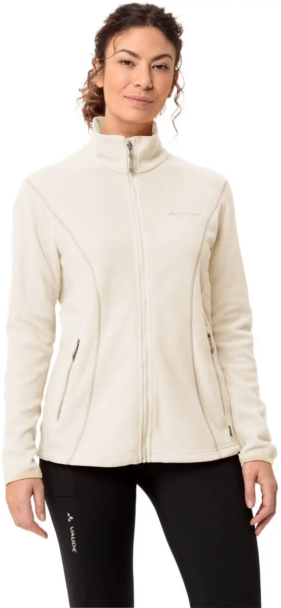 VAUDE Rosemoor II Damesfleece Jack - Ecru - 46 - afbeelding 5 van 6