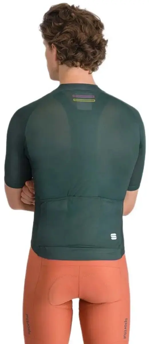 Sportful Starlight 2 Korte Mouw Wielertrui - Groen - afbeelding 2 van 4