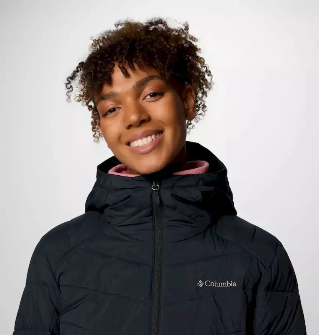 Columbia Joy Peak II Jack met Capuchon Dames - Zwart - afbeelding 5 van 6