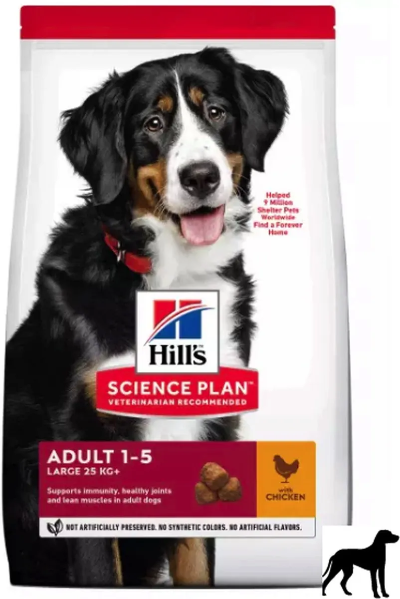 Hill's Science Plan Adult Large Breed Kip 14kg