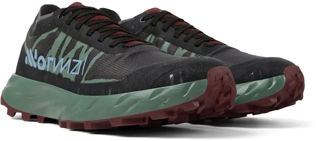 NNormal Kjerag Brut Trailschoenen - Zwart/Groen - EU 39 1/3 - afbeelding 4 van 6