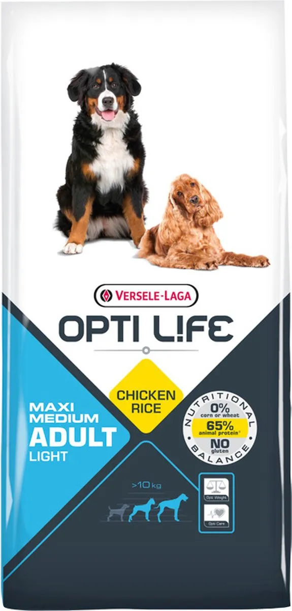 Versele-Laga Opti Life Adult Light Medium & Maxi - 12,5 kg - afbeelding 6 van 6
