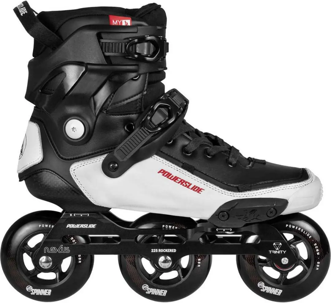Powerslide Tau 90 Inline Skates - Wit/Zwart - EU 40