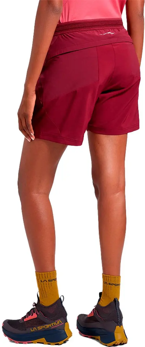 La Sportiva Trail Guard Dames Korte Broek - Redwood/Chalk - M - afbeelding 2 van 4