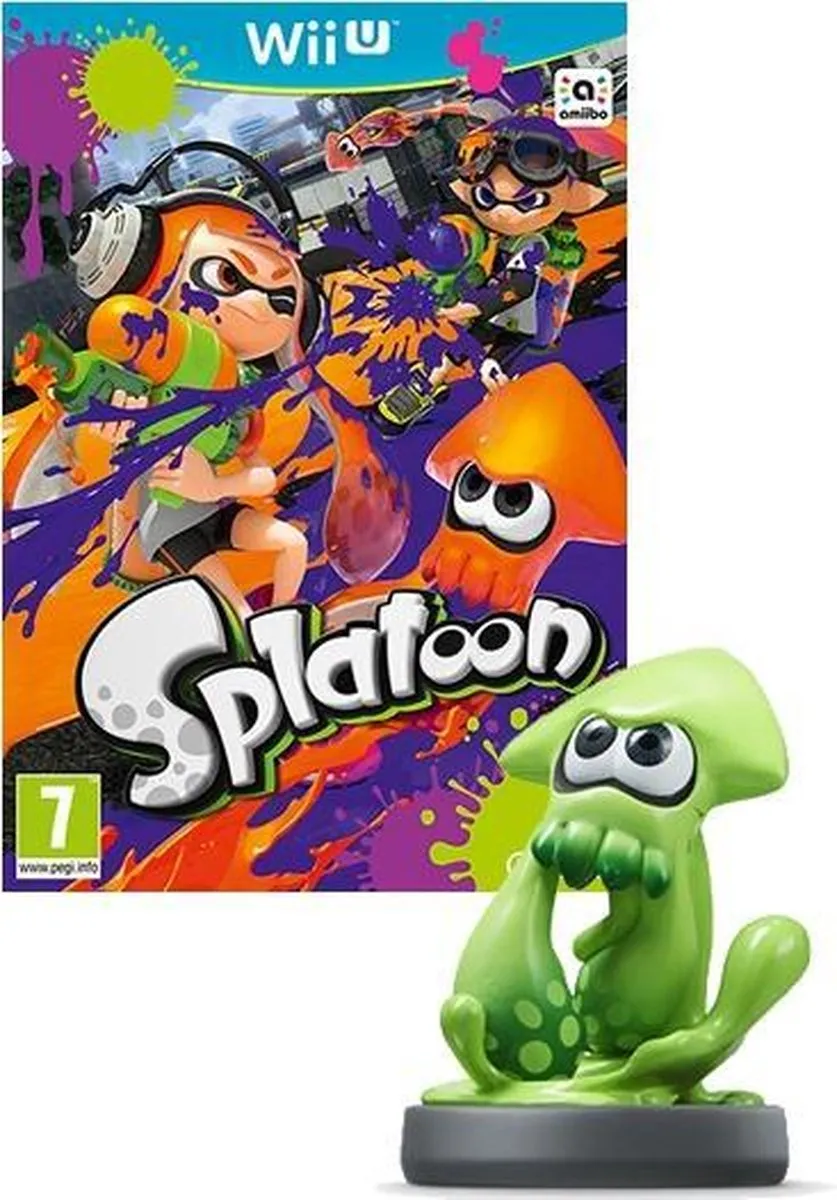 Nintendo Splatoon Inkling Squid amiibo