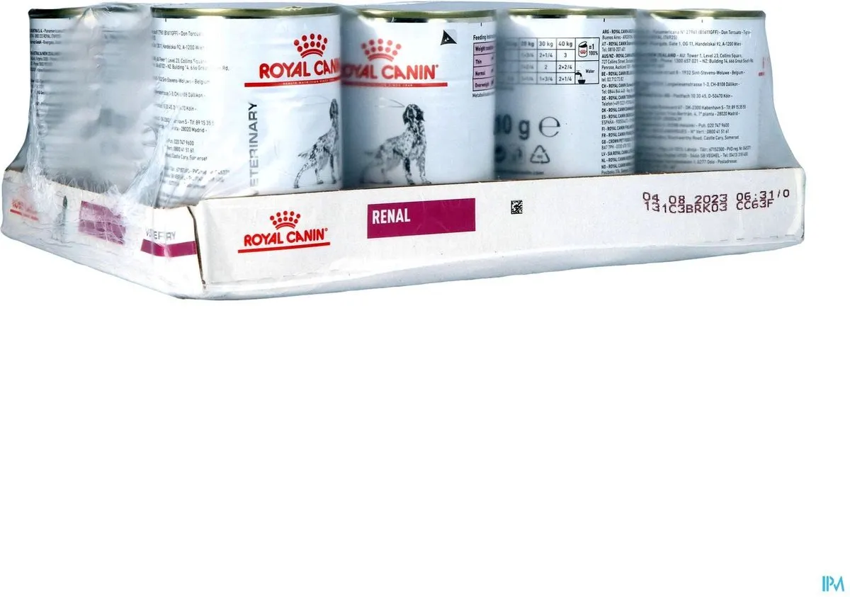 Royal Canin Renal Hondenvoer - 12x410g