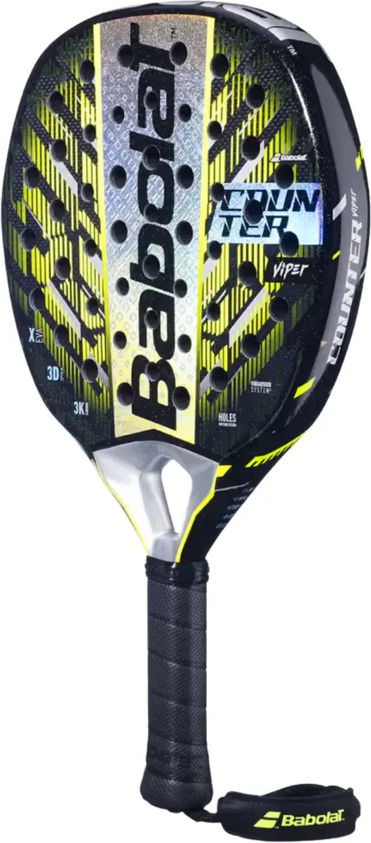 Babolat Counter Viper 2.5 Padelracket - Blauw - afbeelding 3 van 5