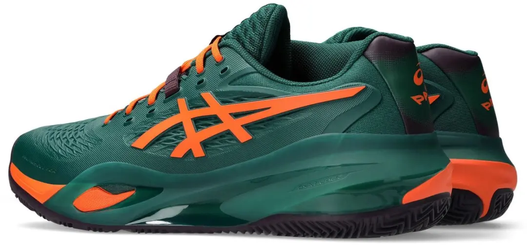 ASICS Gel-Resolution X Padel - Jewel Green/Energy Orange - afbeelding 6 van 6