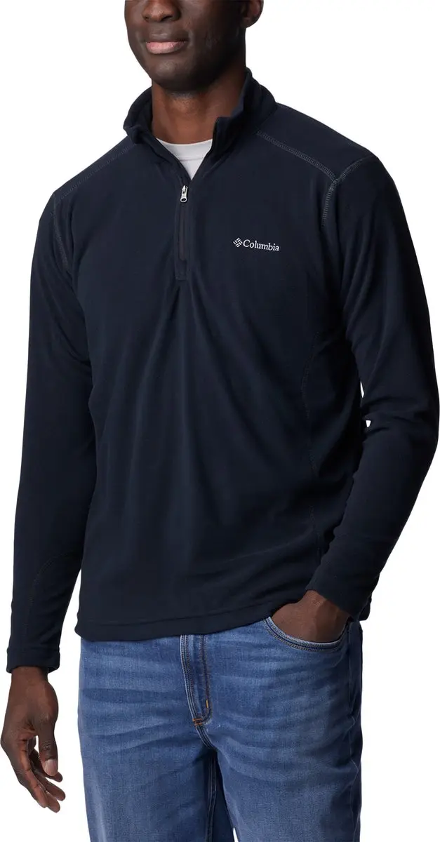 Columbia Klamath Range II Half Zip Fleece Trui - Zwart - afbeelding 5 van 6